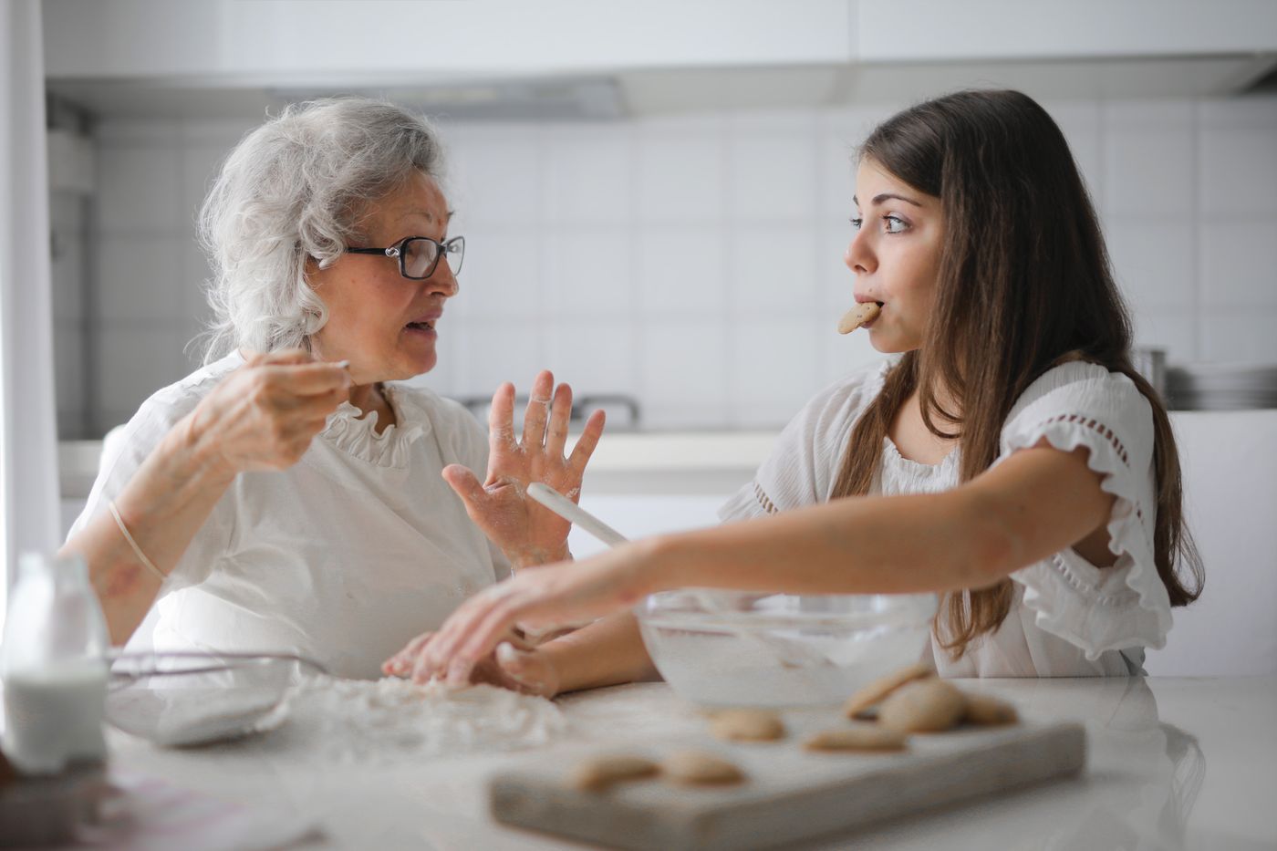 Cooking together